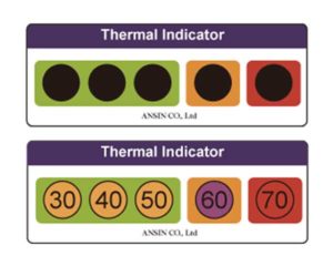 溫度貼紙 示溫貼紙-韓國ANSIN可逆-慧智實業